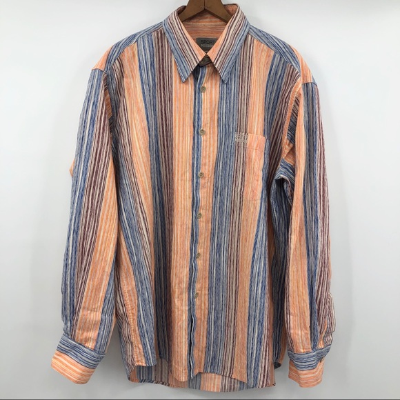 Missoni Other - SPORT MISSONI striped button down shirt neon